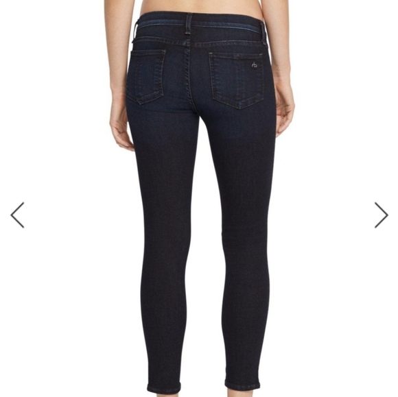 Rag & bones Capri indingo denim midrise Jeans - Picture 5 of 13